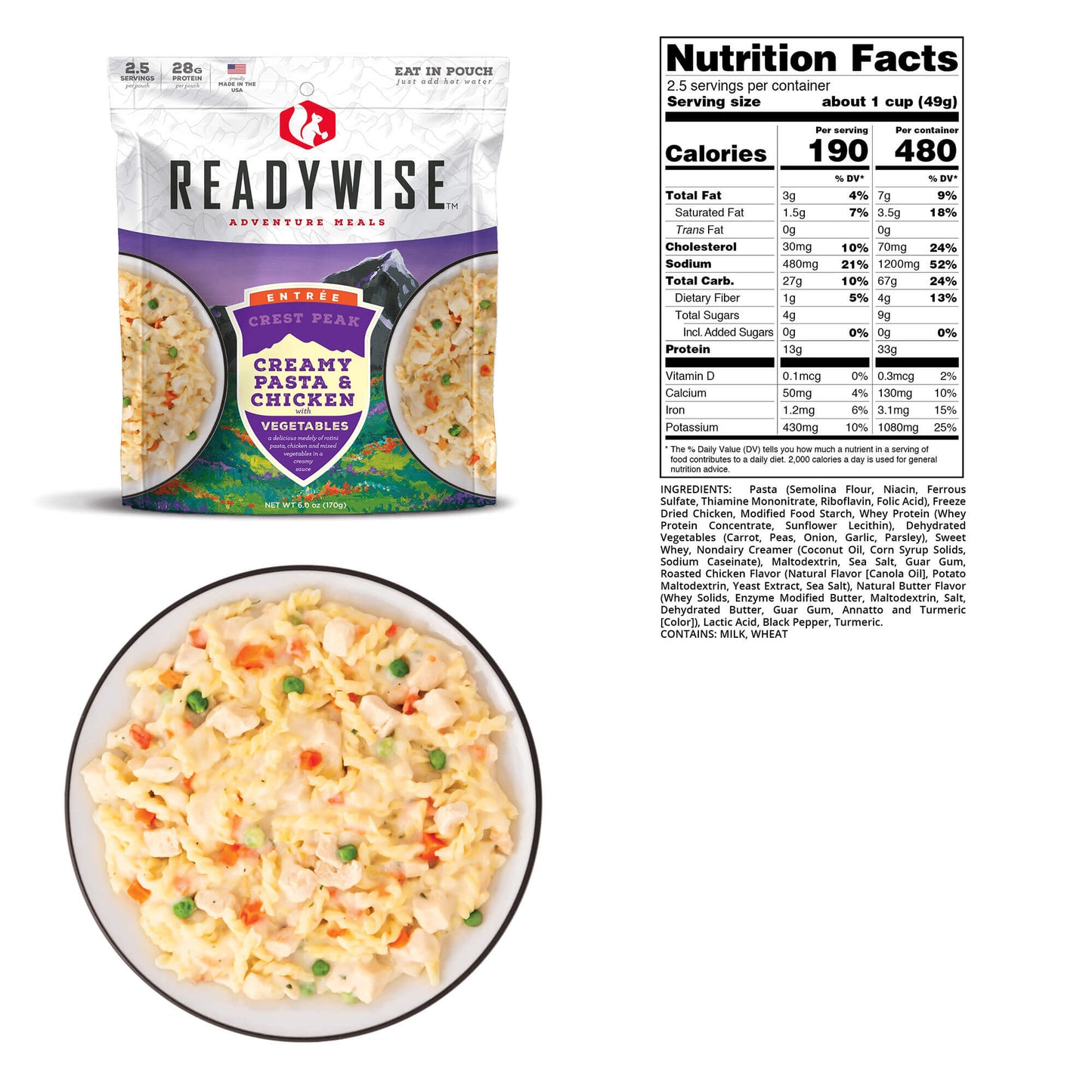 ReadyWise | Hunting Food Calorie Booster Bucket