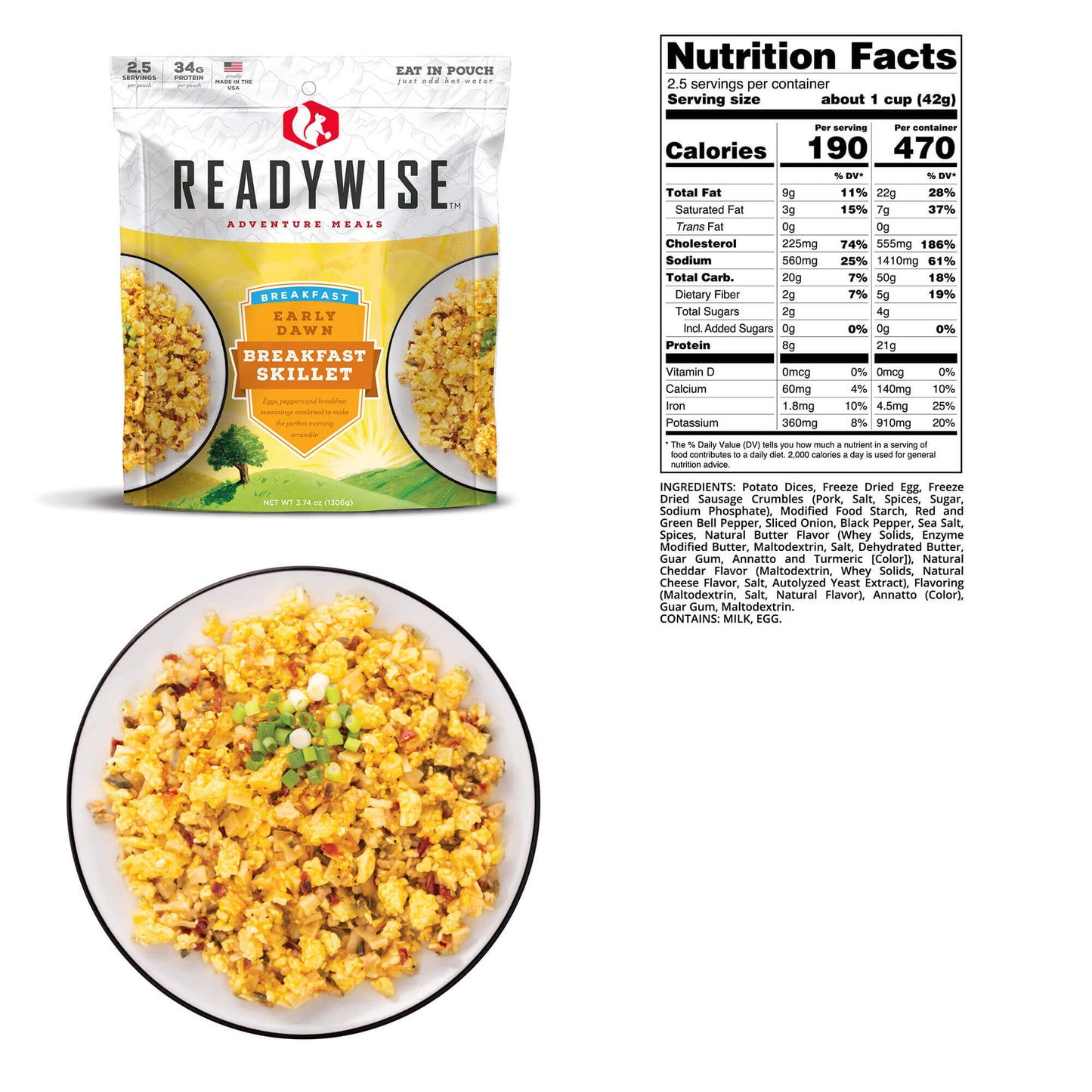 ReadyWise | Hunting Food Calorie Booster Bucket