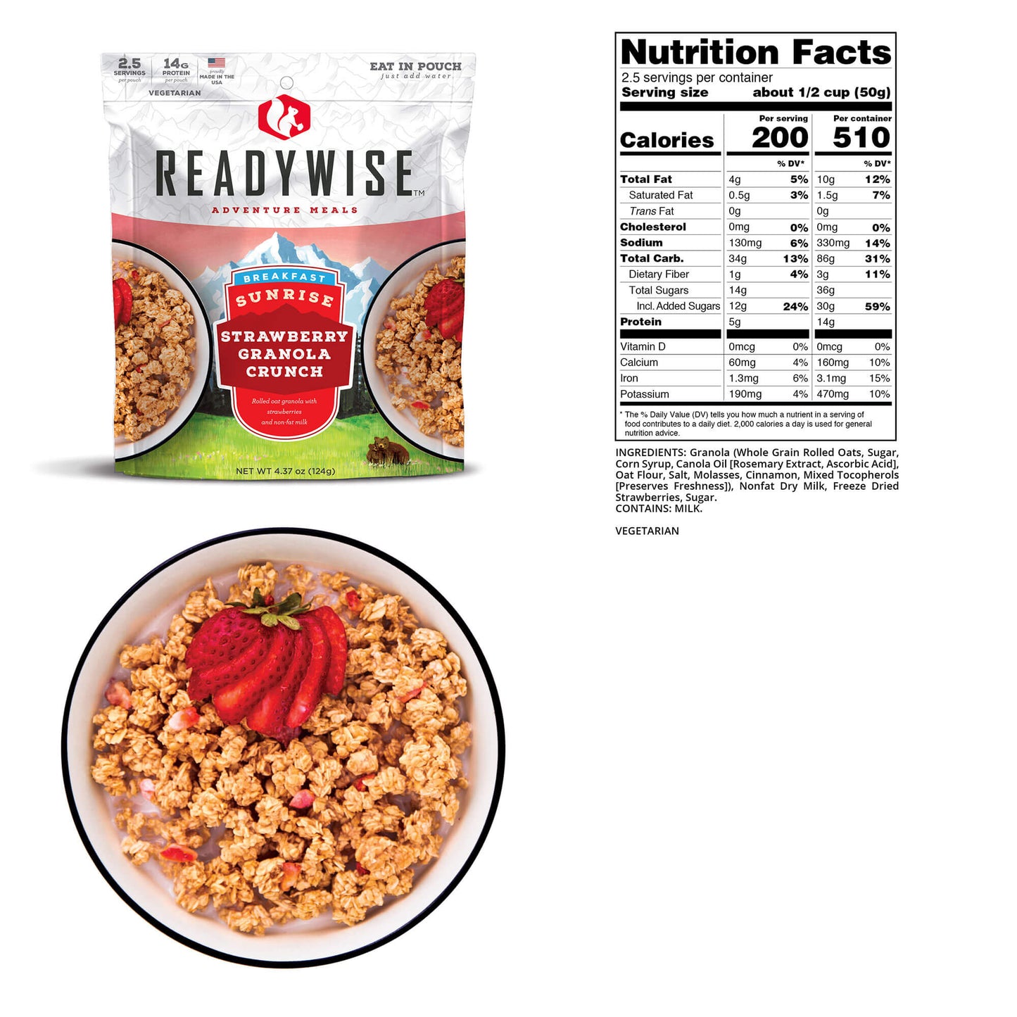 ReadyWise | Hunting Food Calorie Booster Bucket