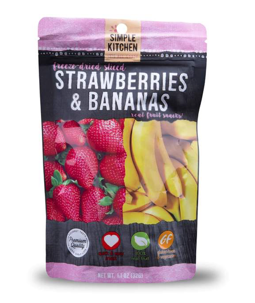 ReadyWise | Freeze-Dried Strawberries & Bananas - 6 Pack