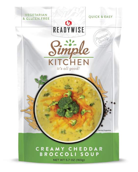 Simple Kitchen Creamy Cheddar Broccoli Soup - 6 Pack