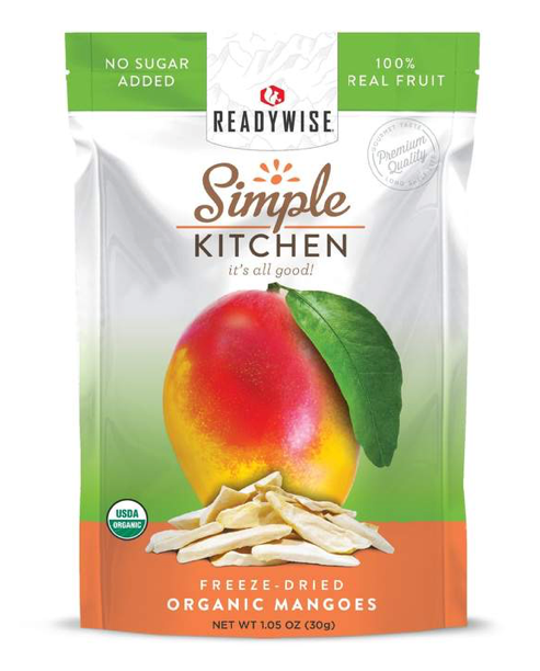 Simple Kitchen Organic Freeze-Dried Mangoes - 6 Pack