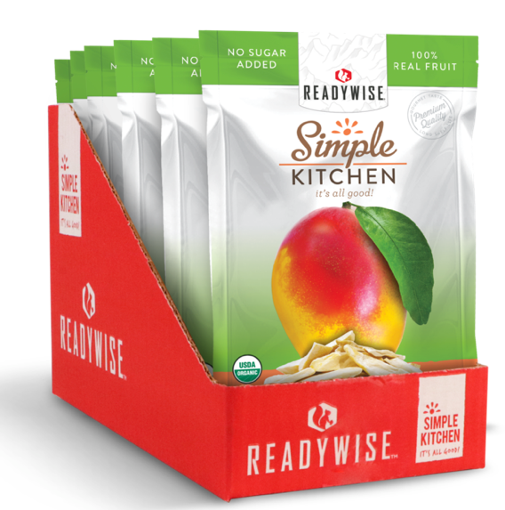Simple Kitchen Organic Freeze-Dried Mangoes - 6 Pack
