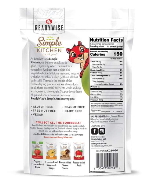 Simple Kitchen Wasabi Peas - 6 Pack