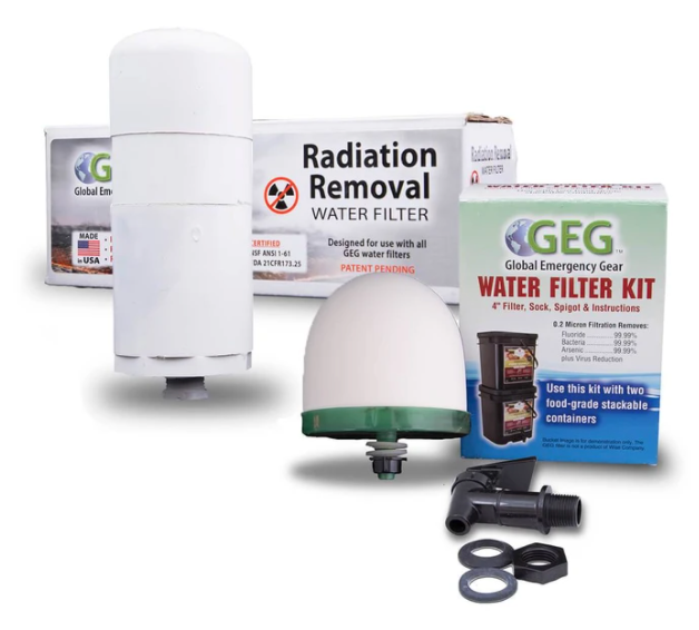 Ultimate Water Filtration Bundle for use with ReadyWise Food Buckets