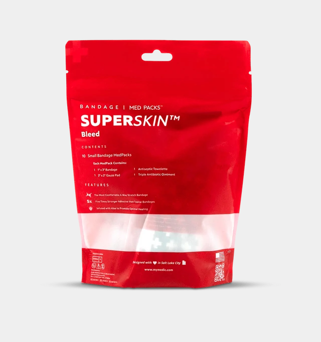 SUPERSKIN BANDAGE MED PACK