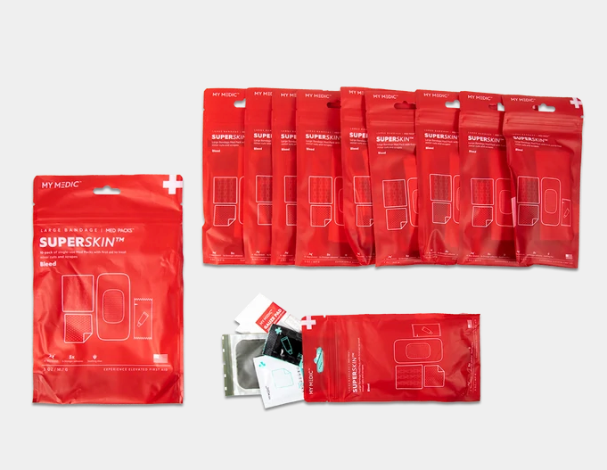SUPERSKIN LARGE BANDAGE MED PACK