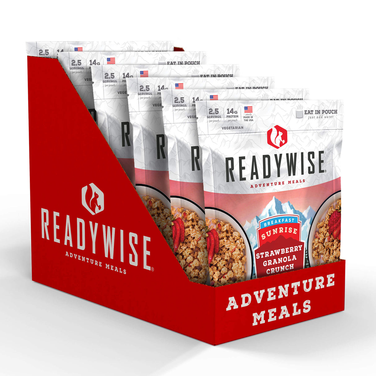 ReadyWise | Sunrise Strawberry Granola Crunch