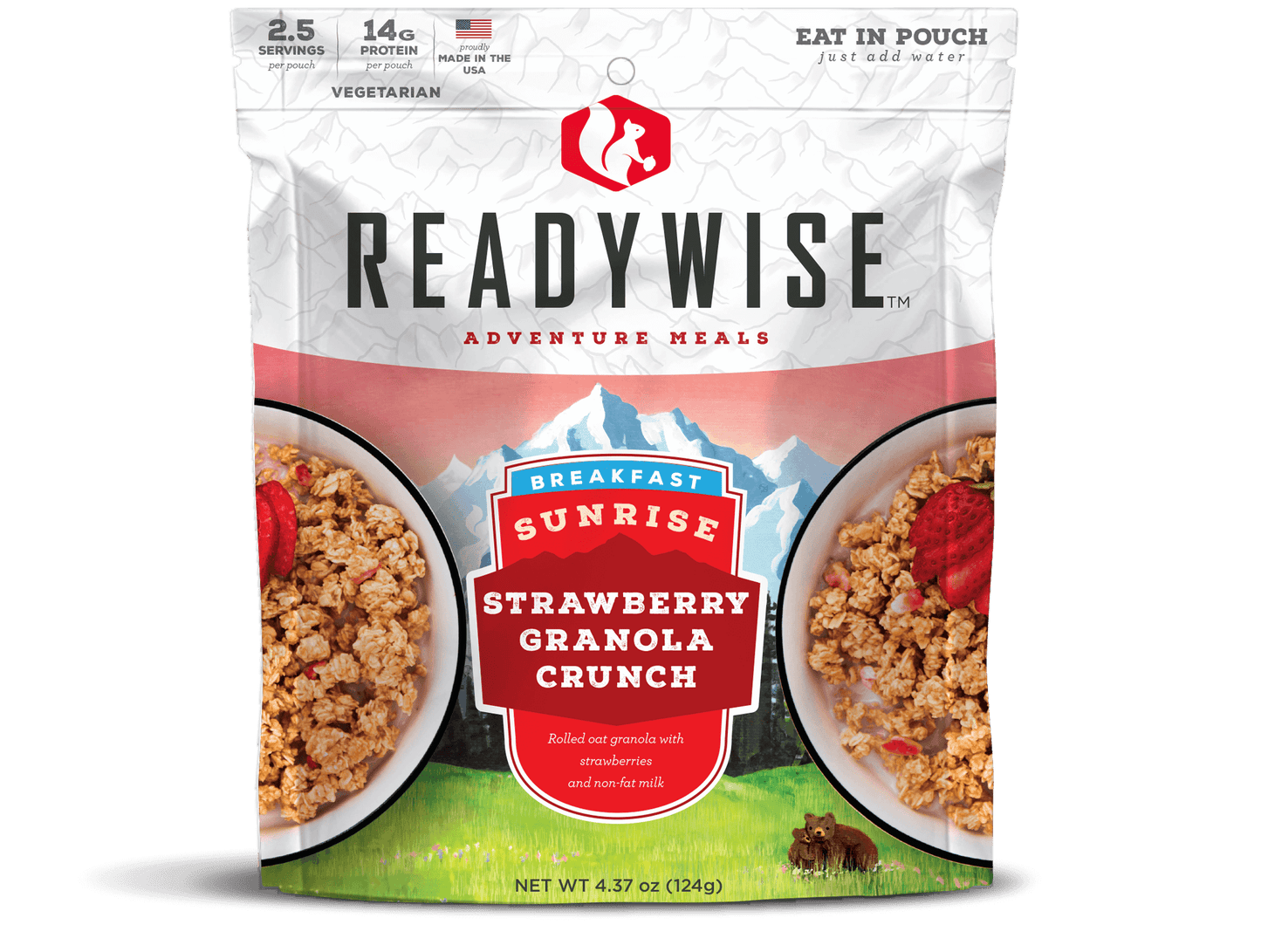 Sunrise Strawberry Granola Crunch