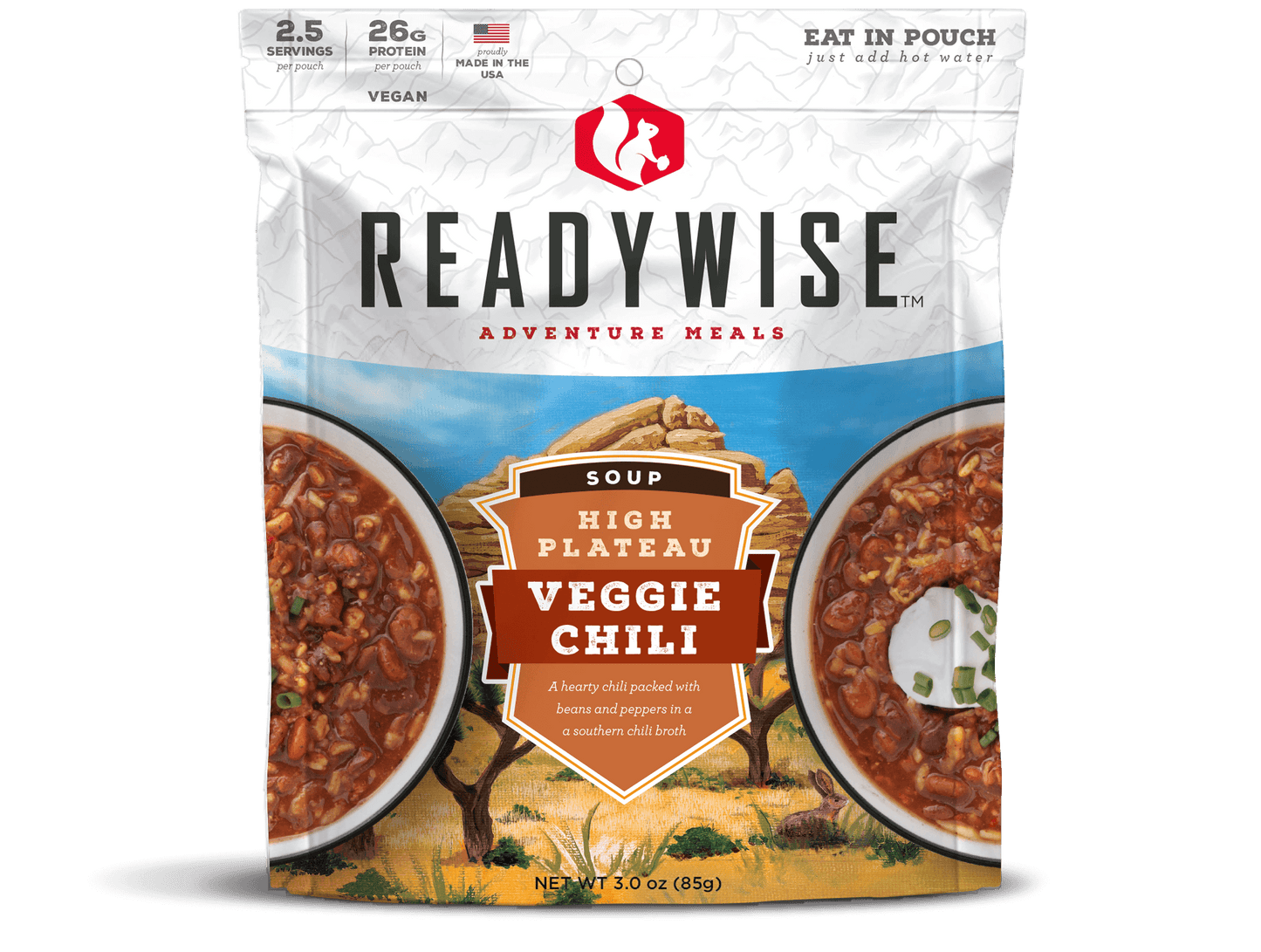 ReadyWise | High Plateau Veggie Chili Soup