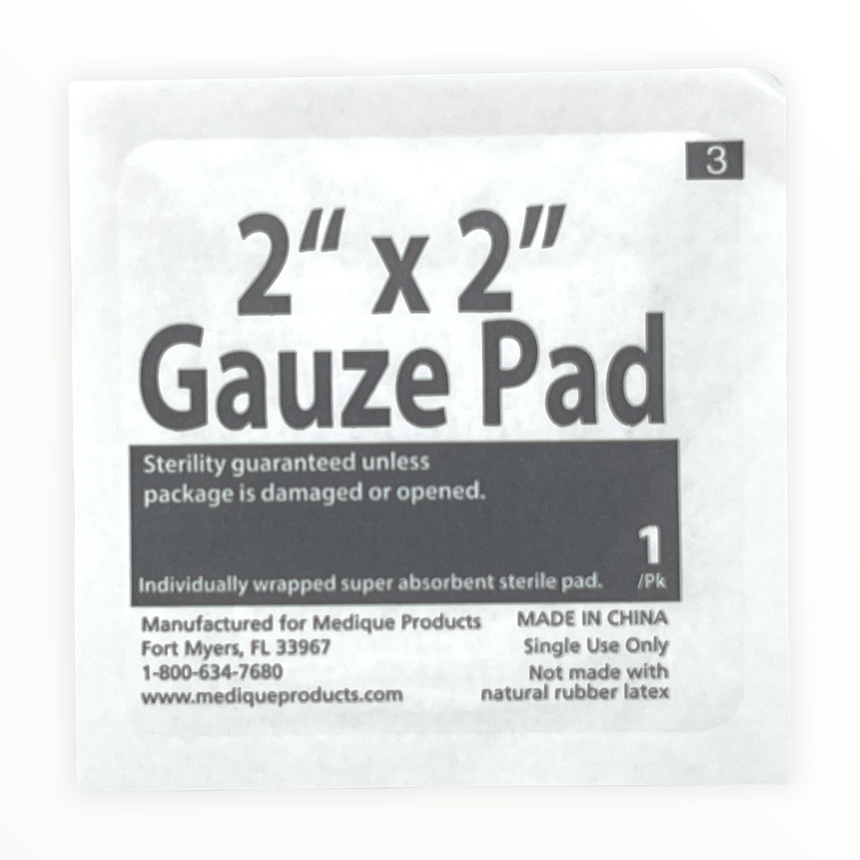 Sterile Gauze Pads 2” x 2”