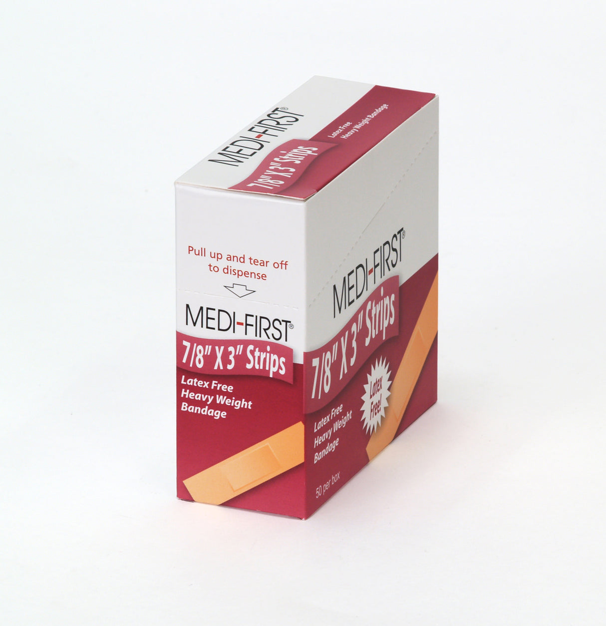 Medique | Flexible HW Strip Bandages 7/8" x 3"