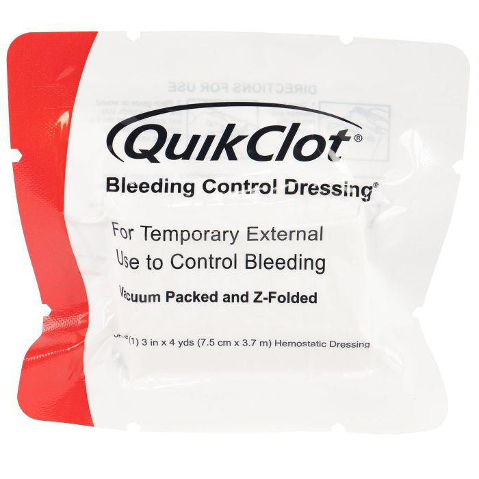 QUIKCLOT BLEEDING CONTROL DRESSINGS Z-FOLD
