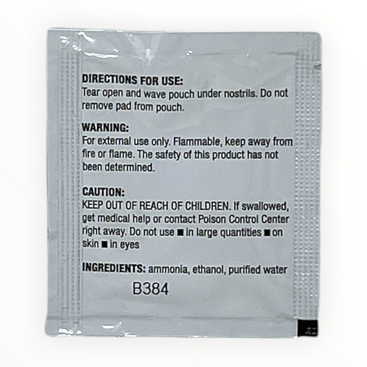 Medique | Ammonia Wipes Unitized 10-pack