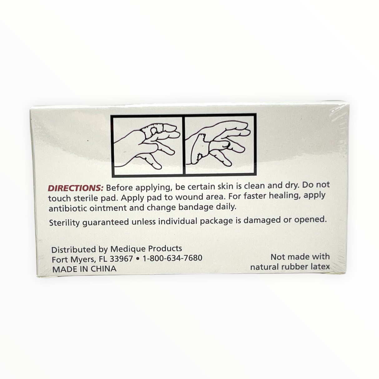 Medique | Adhesive Bandage, Woven Knuckle (8 ct)