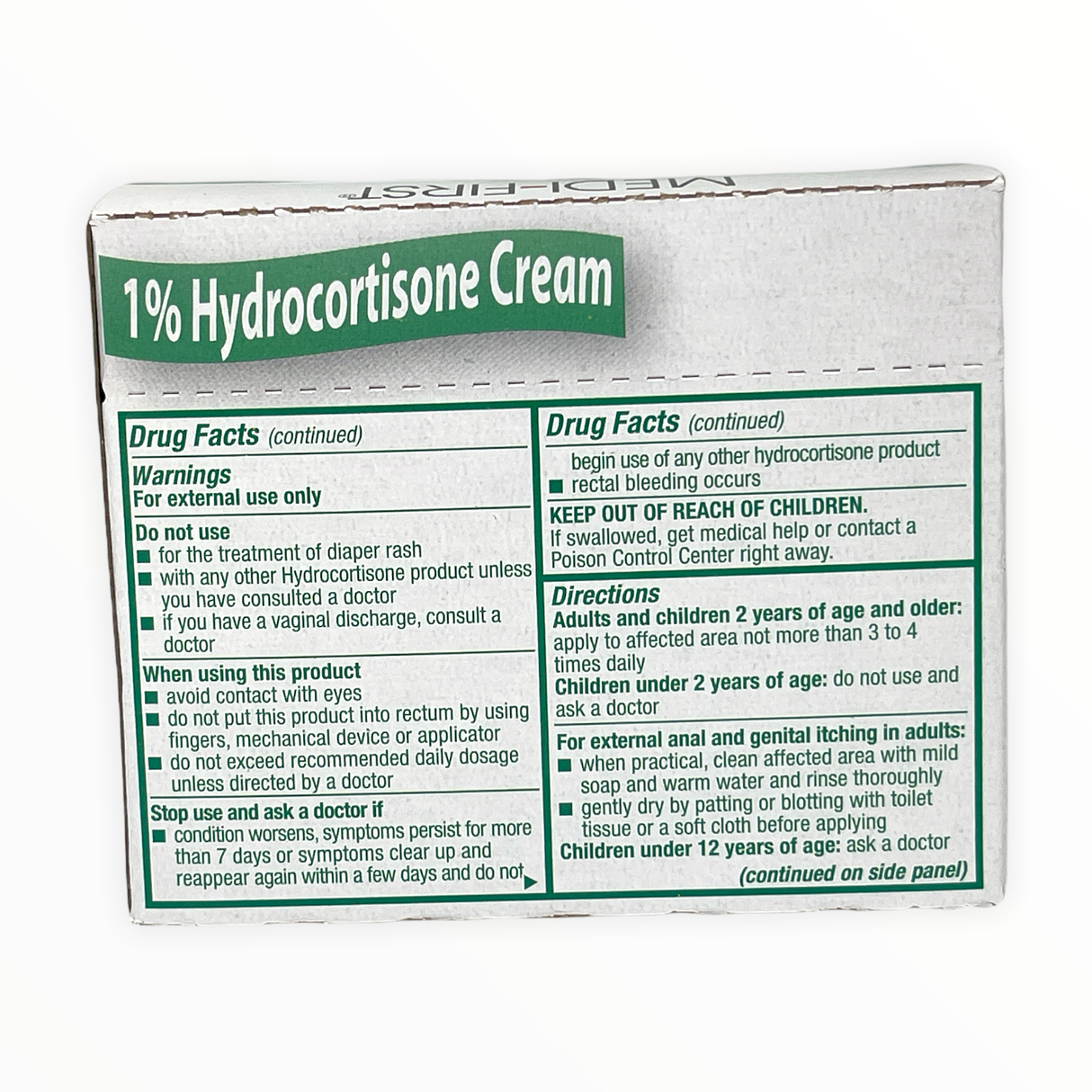 Medique | Hydrocortisone Cream 1% 0.9 gm