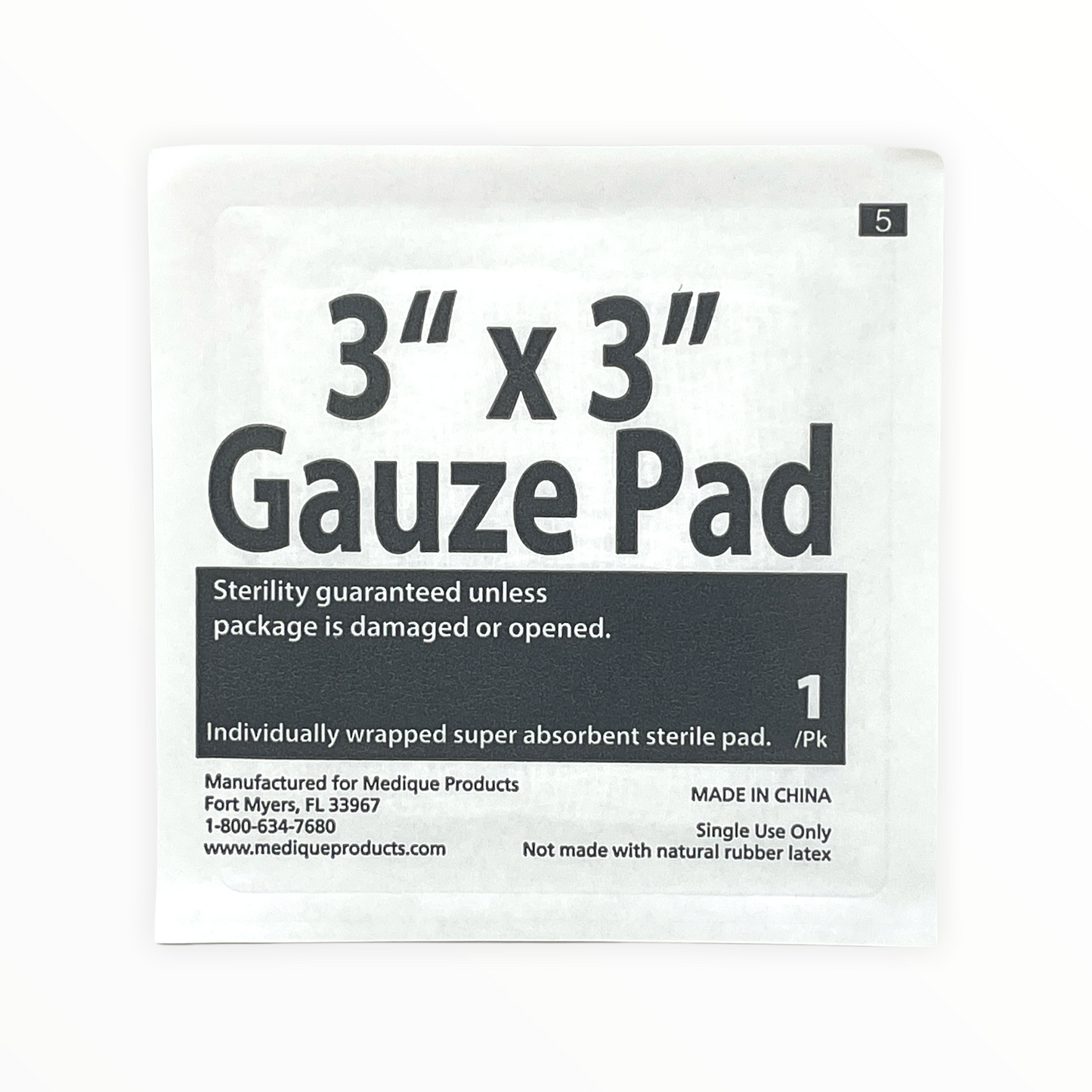 Sterile Gauze Pads 3” x 3”