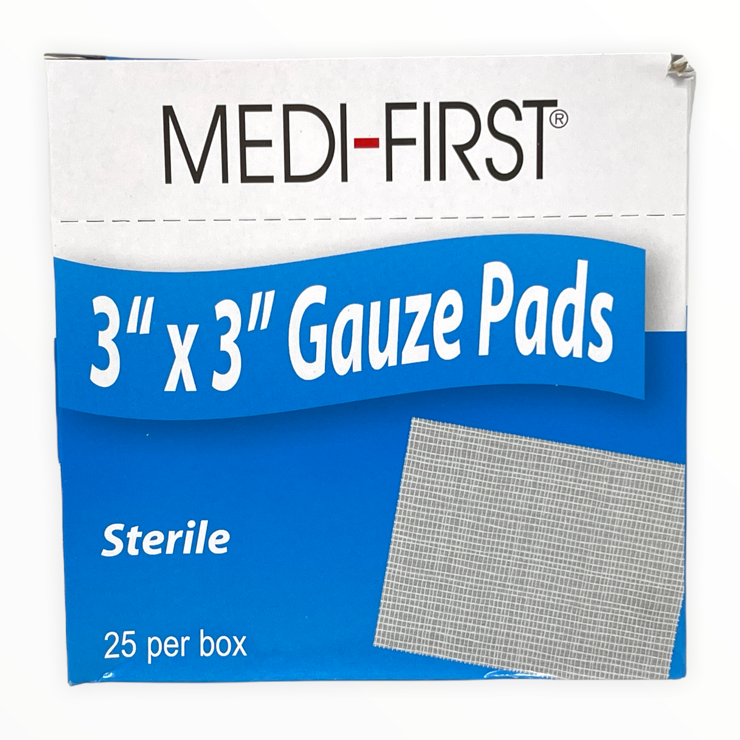 Sterile Gauze Pads 3” x 3”