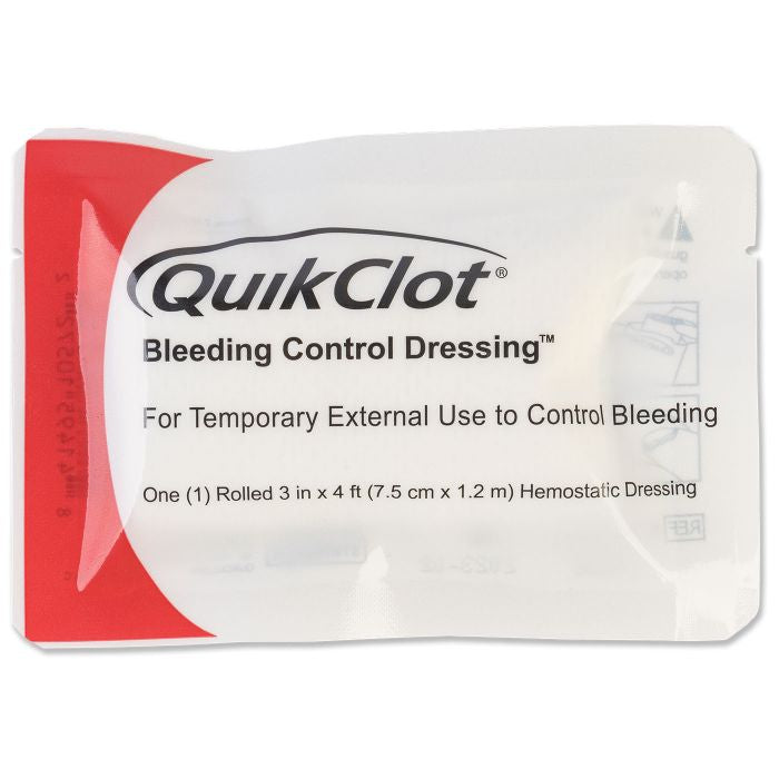 QUIKCLOT BLEEDING CONTROL DRESSINGS ROLL