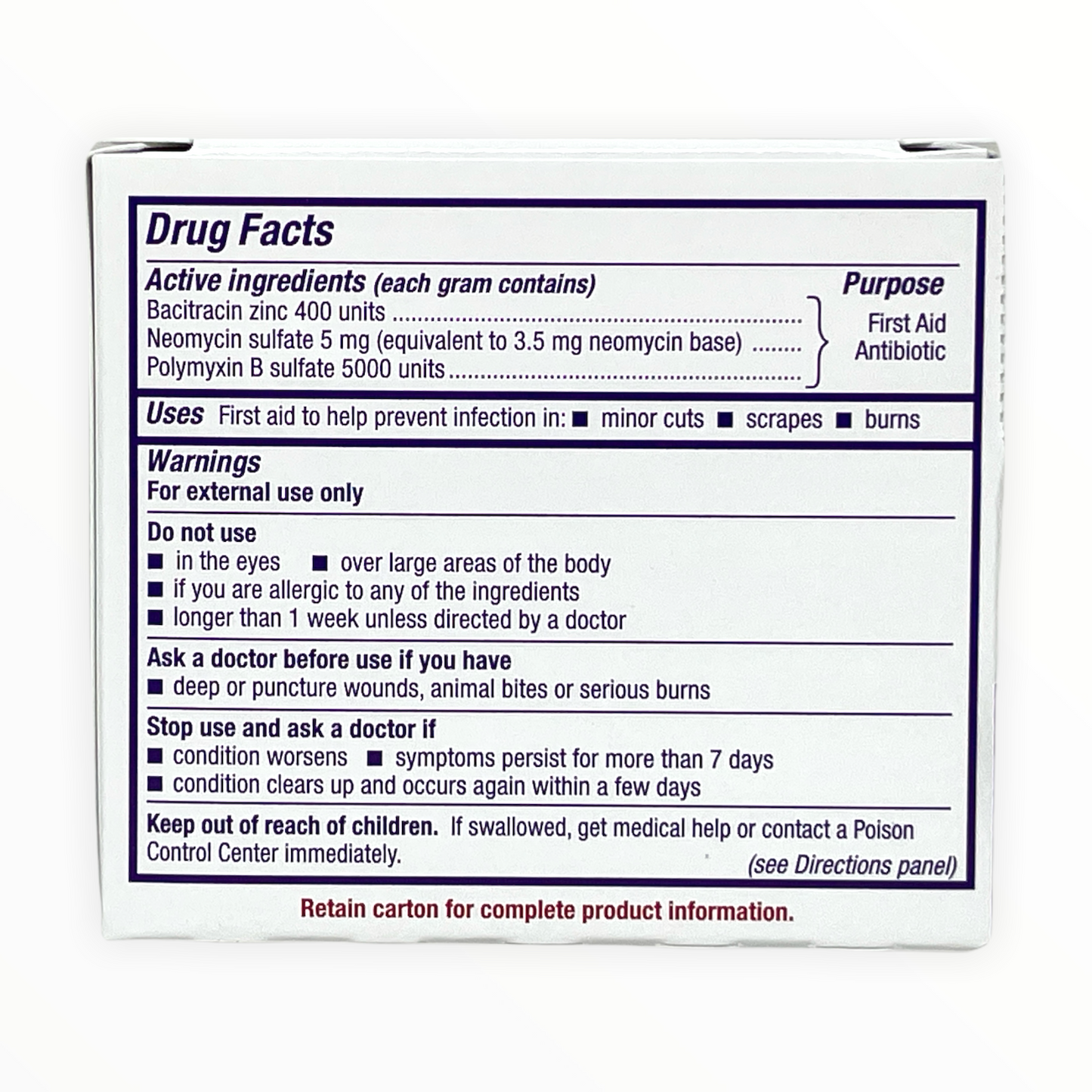 Triple Antibiotic Ointment