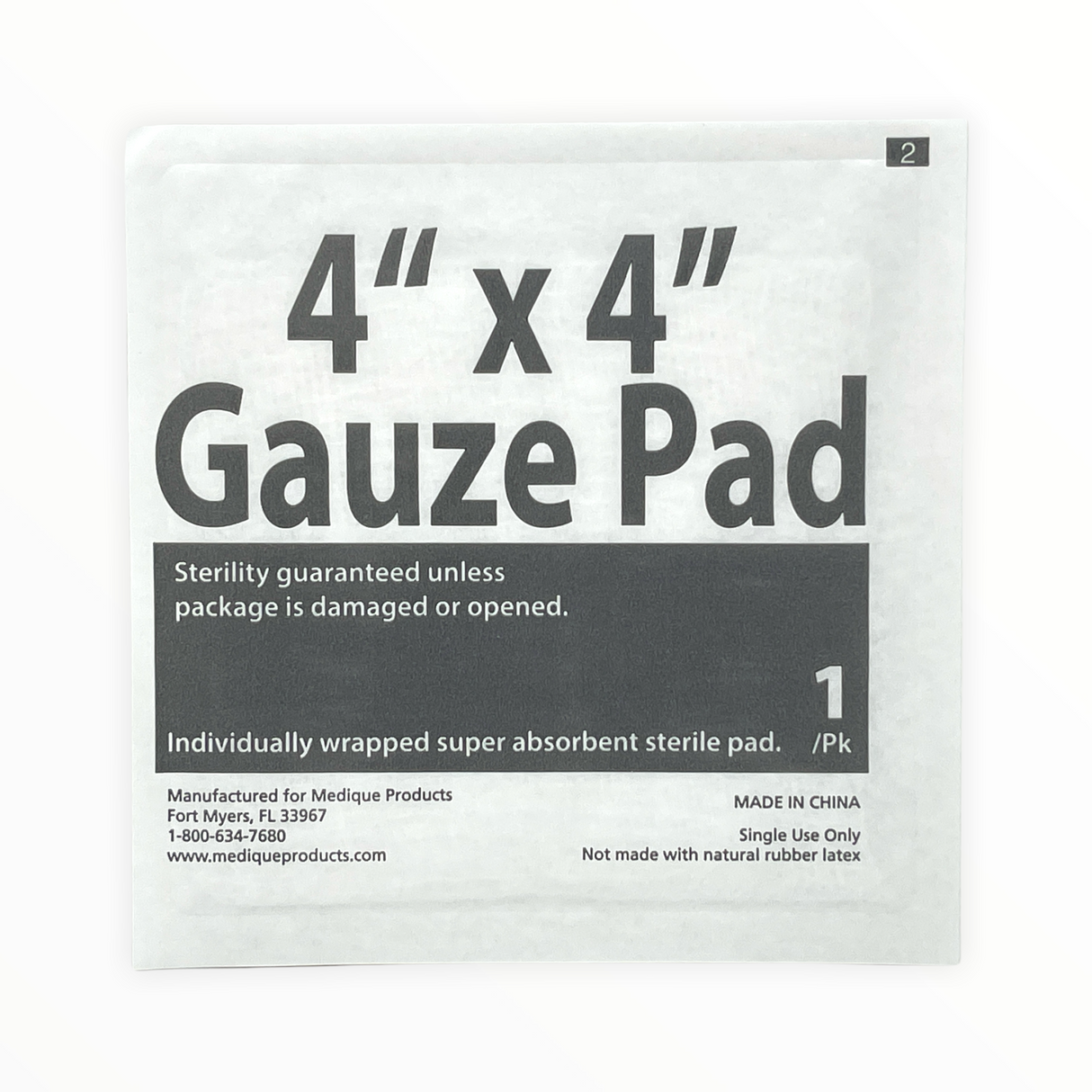 Sterile Gauze Pads 4” x 4”