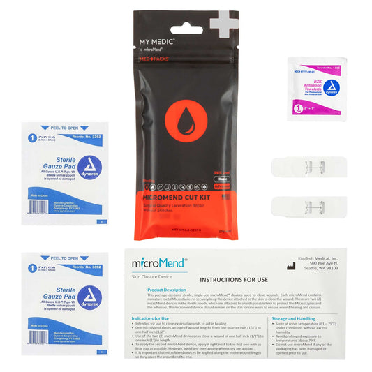 My Medic | MedPacks™ | microMend® Cut Kit