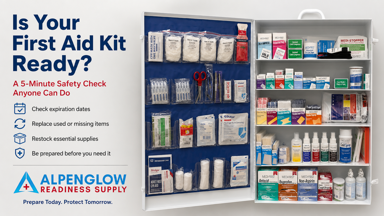 Is Your First Aid Kit Ready? A 5-Minute Safety Check Anyone Can Do