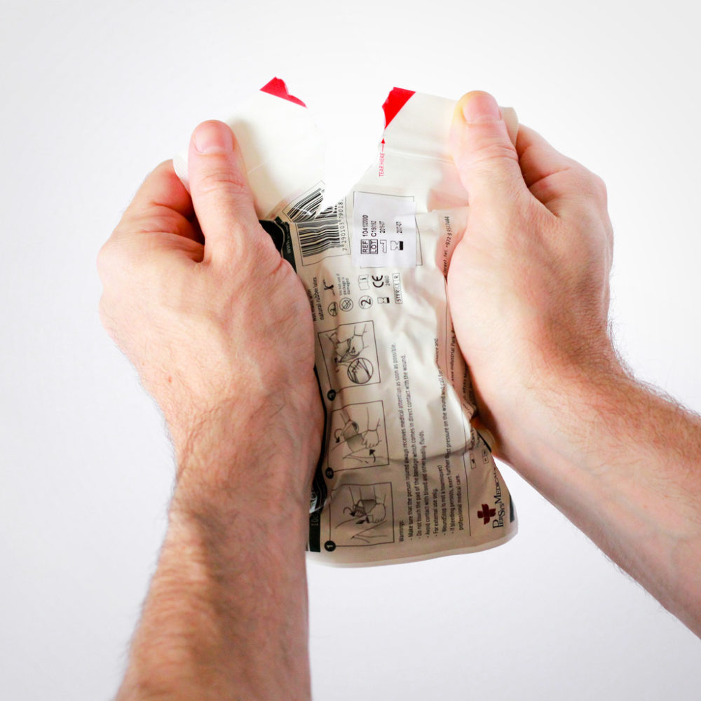 Persys Medical WoundStop Care 1 Bandage - no Pressure bar (4") (10cm x 18cm non-adherent pad)  (Case of 150)