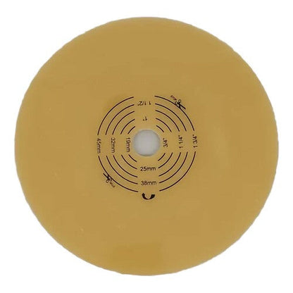 Safe N Simple 2-Piece Round Wafer Extended Wear with Solid Hydrocolloid, Flange Cut to Fit (40 Count)