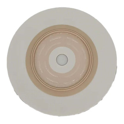 Safe N Simple 2-Piece Round Wafer Extended Wear with Solid Hydrocolloid, Flange Cut to Fit (40 Count)