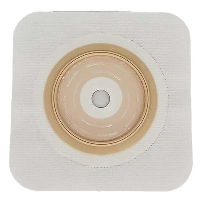 Safe N Simple 2- Piece Flat Wafer Standard Wear Tape Collar White, Flange Cut to Fit (80 Count)