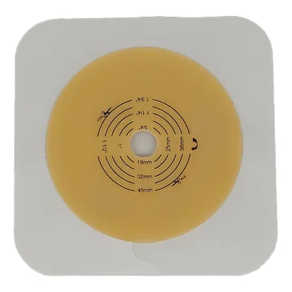 Safe N Simple 2- Piece Wafer Extended Wear with Tape Collar White 57mm 2 1/4" Flange Cut to Fit (40 Count)