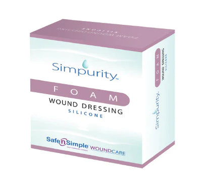 Safe N Simple Simpurity Silicone Foam Wound Dressing (192 Count)