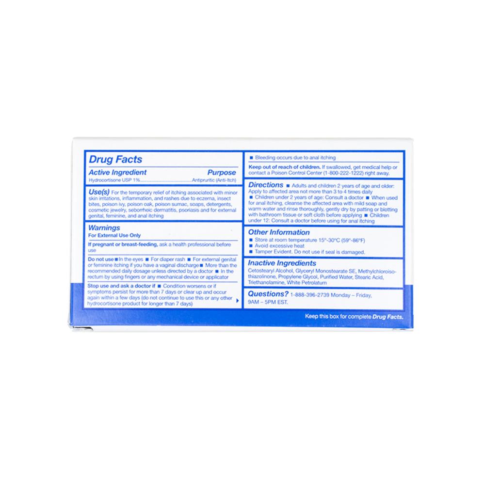 Dynarex Hydrocortisone Cream, 0.9 g Foil Packet, 25/bx, 72bxs/case (1800 Count)