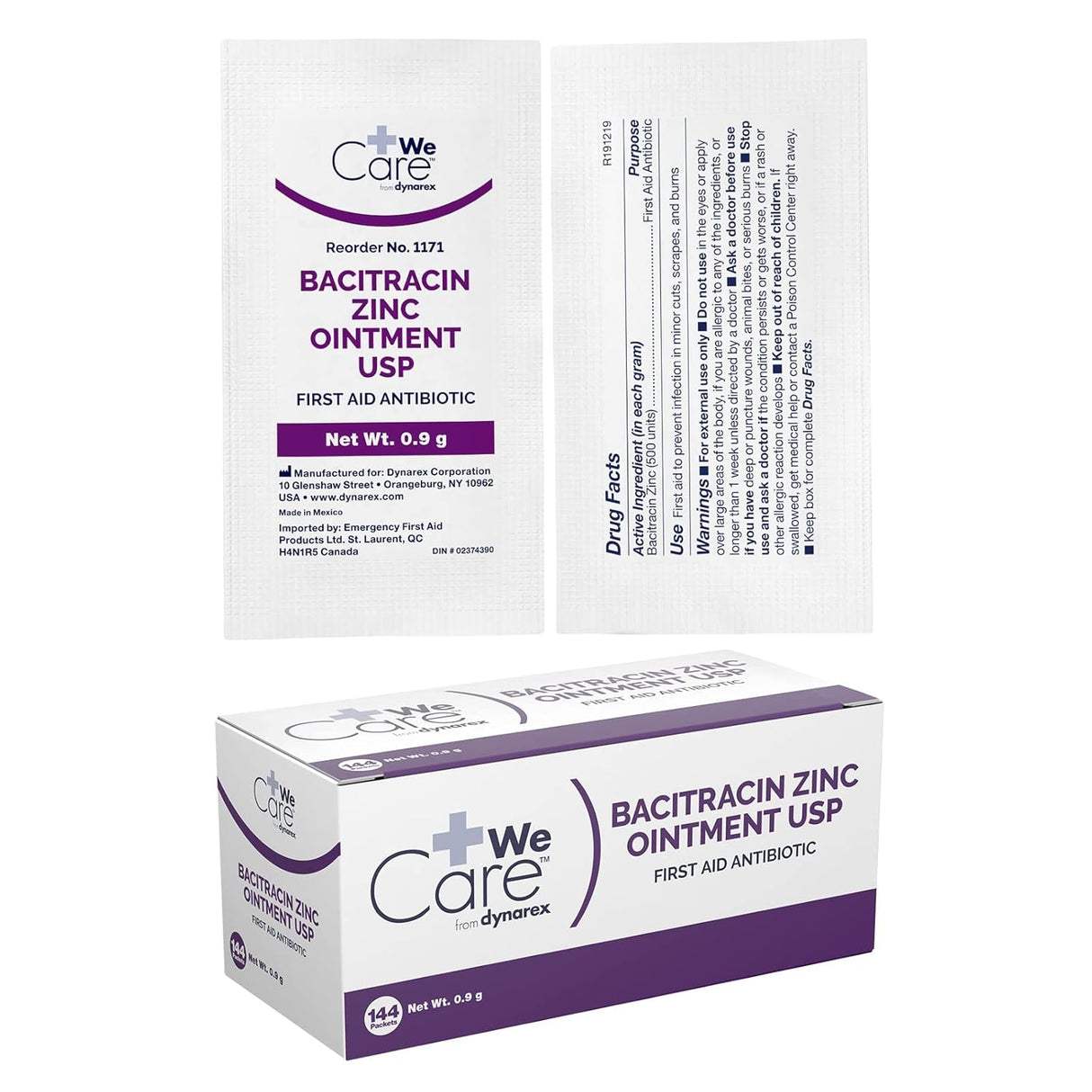 Dynarex Bacitracin Zinc Ointments