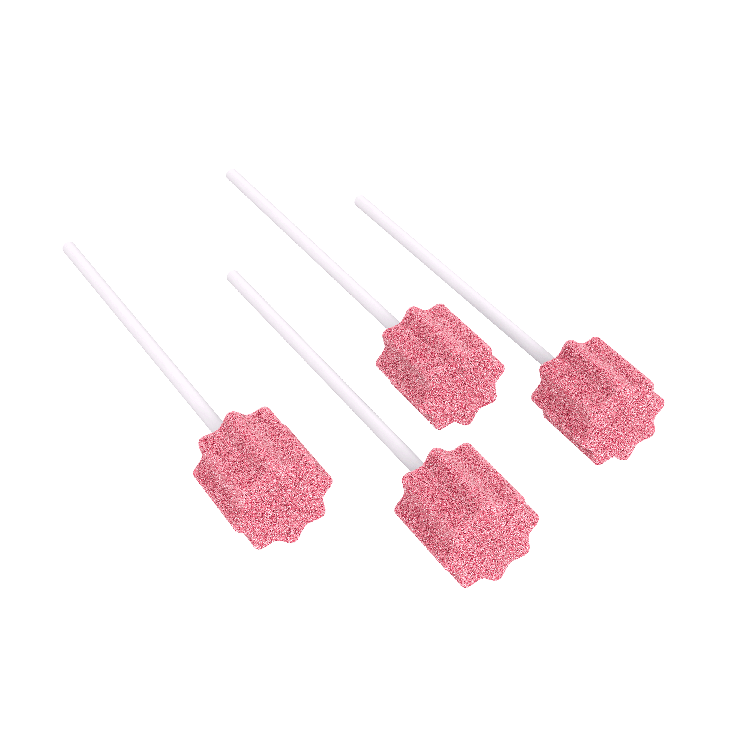 Dynarex Oral Swabsticks, Flavored w/ Dentifrice, 250 ea/bx, 4bxs/case (1000 Count)
