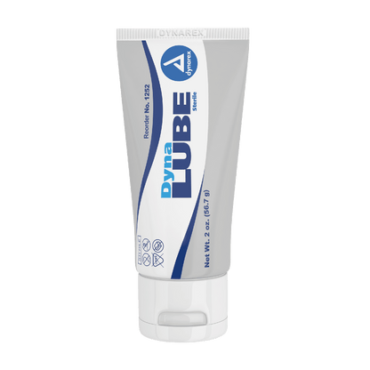 Dynarex DynaLube Lubricating Jelly - Sterile, 2 oz. Tube, 12ea/bx, 6bxs/case (72 Count)