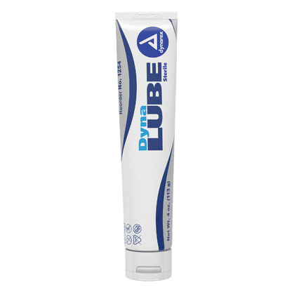 Dynarex DynaLube Lubricating Jelly - Sterile, 4 oz. Tube, 12ea/bx, 6bxs/case (72 Count)