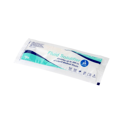 Dynarex Fluid Solidifier, 10g Pouch, 200pcs/case (200 Count)