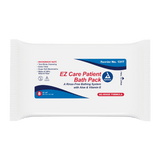 DynaCare EZ Care Patient Bath Packs, 8" x 8", 24pks/case (192 Count)