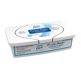DynaCare Flushable Wipes - Adult, 9" x 13" Tub, 9tubs/case (540 Count)