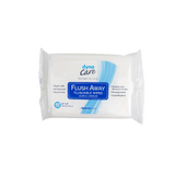 DynaCare Flushable Wipes - Junior, 5" x 8" Soft Pack, 12pks/case (504 Count)