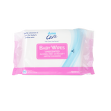DynaCare Baby Wipes unscented w/ Plastic Lid, 5" x 7", 24pks/case (1920 Count)