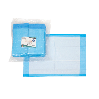 Dynarex Disposable Underpads - Tissue Fill (2 ply), 17" x 24", 100ea/bag, 3bags/case (300 Count)