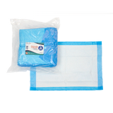 Dynarex Disposable Underpads, 17" x 24" (22 g), 100ea/bag, 3bags/case (300 Count)