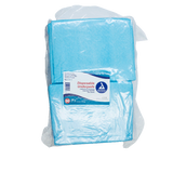 Dynarex Disposable Underpads w/ Polymer, 30" x 30" (105 g), 50ea/bag, 2bags/case (100 Count)