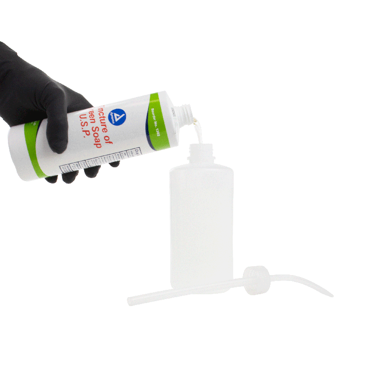 Dynarex Green Soap, 16 oz. Bottle, 12bot/case (12 Count)