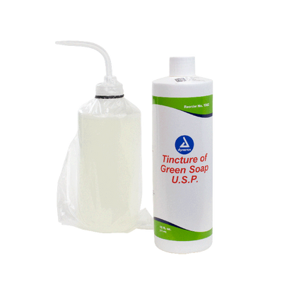 Dynarex Green Soap, 16 oz. Bottle, 12bot/case (12 Count)