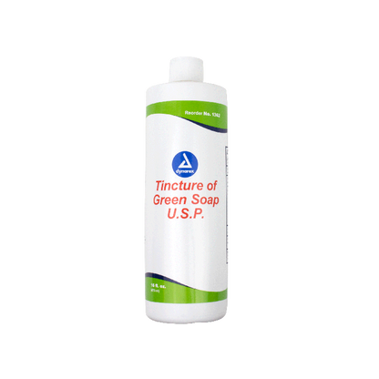 Dynarex Green Soap, 16 oz. Bottle, 12bot/case (12 Count)