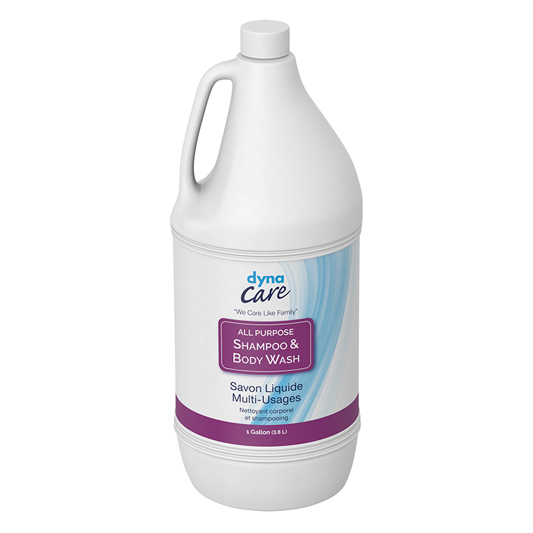DynaCare All Purpose Shampoo & Body Wash, 1 gal. 4bot/case (4 Count)